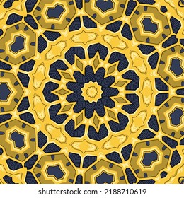Seamless colorful aztec pattern, bright colors