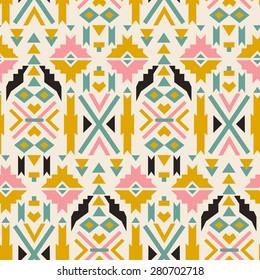 Patrón azteco sin color. Fondo geométrico azteca. Papel mural abstracto moderno. El contexto étnico hipster. Dibujo de arte granulado azteca. Para el diseño de tela, tela, papel, envoltura, textil. dibujado a mano