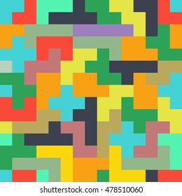 Seamless colorful background.