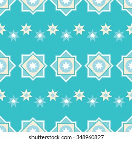 Seamless colorful background with abstract geometric shapes