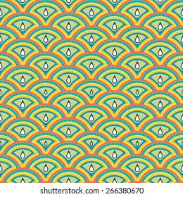 Seamless Colorful Background with abstract pattern