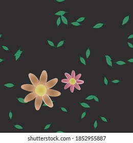 Seamless colorful background in geometric ornamental style