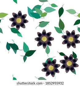 Seamless colorful background in geometric ornamental style
