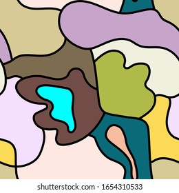 Seamless colorful background with colorful pattern.
