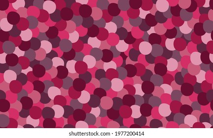 Seamless colorful baloons pattern vector illustration