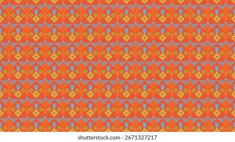 Sem emenda colorido Boho fundo sem emenda. Plano de fundo diagonal listrado. Têxtil colorido padrão de fundo retro