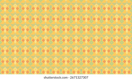 Seamless colorful Boho seamless background. Diagonal striped background. Textile colorful retro background patter
