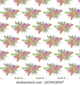 Patrón de trazo de pincel colorido sin costuras: fondo Abstractas artístico para tela, impresión y diseño digital