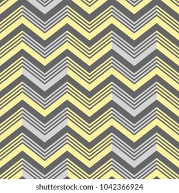 Seamless colorful chevron. Holiday pattern with creative unusual lines.