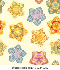 seamless colorful decorative pattern