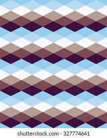 Seamless colorful decorative vector background with geometric shapes