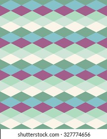 Seamless colorful decorative vector background with geometric shapes