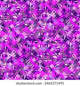 Fondo de patrón geométrico diagonal colorido sin costuras - diseño abstracto del Vector