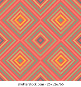 Seamless colorful ethnic geometric pattern. Hipster vector background. Geometric abstract texture. Seamless pattern can be used for wallpaper, wrapping paper, textile, web page background.