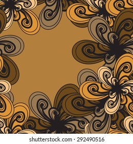 Seamless colorful floral pattern. Abstract background. Vector quilting texture
