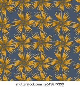 Seamless colorful flowers vector for fashion prints, wrapping, textile, paper, wallpaper.