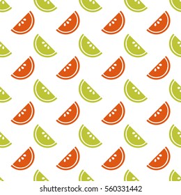 seamless colorful fruit  pattern  background