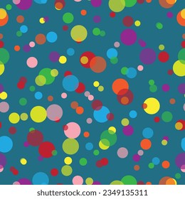 Seamless colorful geometric circle pattern background for wallpaper,gift wrapping,packaging,brochure cover template design.
