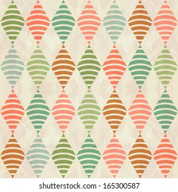 seamless colorful geometric pattern