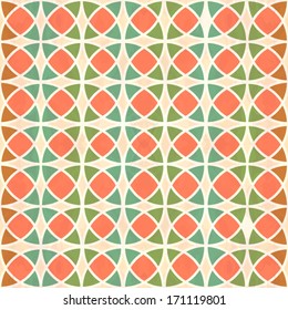 seamless colorful geometric pattern