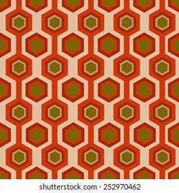 Seamless colorful Geometric  Pattern.