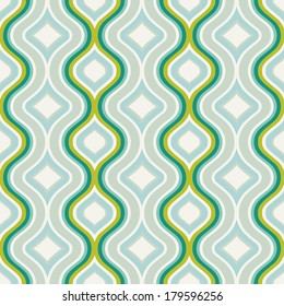 seamless colorful geometric pattern design