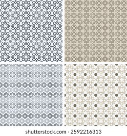 Seamless colorful geometric pattern. Ideal for print designs, wallpaper, decorative, fashion and greeting card for eid mubarak.