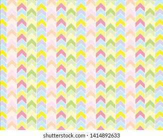 seamless colorful geometric pattern showcasing forward arrows. Can be used as wallpapers, wrapping papers, backgrounds, textile prints, diary covers, stickers, book covers, bedspreads etc
