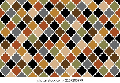 Seamless colorful geometric pattern. Vector Illustration.
