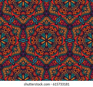 seamless colorful Geometric print. abstract background texture