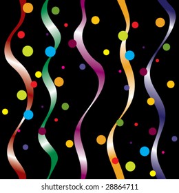 Seamless colorful holiday background.