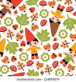 415 Forest Gnome Fairy Pattern Images, Stock Photos & Vectors ...