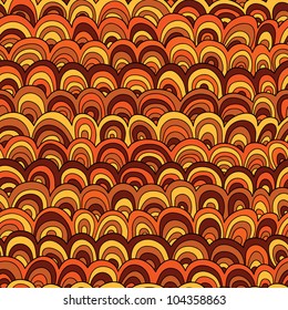 seamless colorful line abstract orange pattern