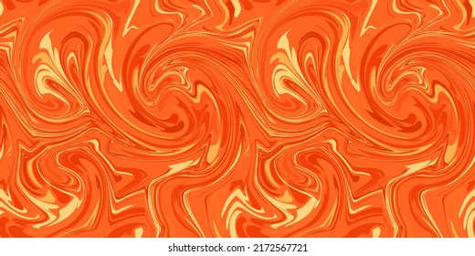 Seamless colorful marble pattern. Abstract liquid wavy background. Vector illustration.