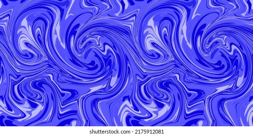 Seamless colorful marble pattern. Abstract liquid wavy background. Vector illustration.