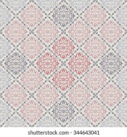 seamless colorful moroccan pattern
