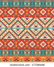 Patrón navajo sin color