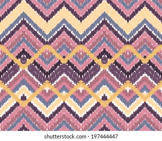Seamless colorful navajo pattern