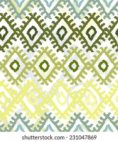 Seamless colorful navajo pattern