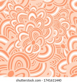 Patrón ornamental de color sin foco. Textura suave y ligera. Resumen de diseño de fondo para papel de pared, web, textil, papel envolvente, scrapbook.