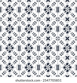 Nahtlose bunte Patchwork-Fliese mit Islam, arabischen, indischen, ottomanischen Motiven. Majolika-Keramikfliese. Portugal und Spanien azulejo. Keramische Fliese in talavera