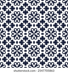 Seamless colorful patchwork tile with Islam, Arabic, Indian, ottoman motifs. Majolica pottery tile. Portuguese and Spain azulejo. Ceramic tile in talavera