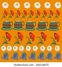Seamless colorful pattern