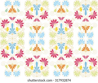seamless colorful pattern