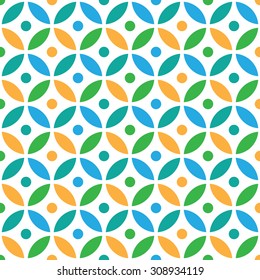 Seamless colorful pattern. Abstract pattern.