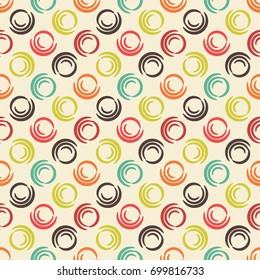 Seamless colorful pattern. Abstract background vector illustration