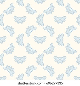 Seamless colorful pattern. Abstract floral background vector illustration
