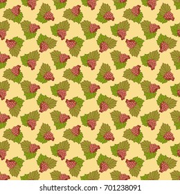 Seamless colorful pattern. Abstract floral wallpaper. Vector background. Patterned paper for scrapbook albums