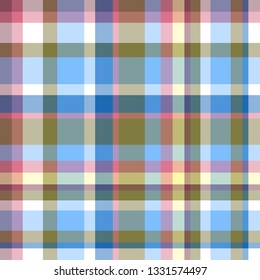 Seamless colorful pattern. Checkered geometric wallpaper of the surface. Striped multicolored background. Abstract texture. Print for banners, flyers, t-shirts and textiles