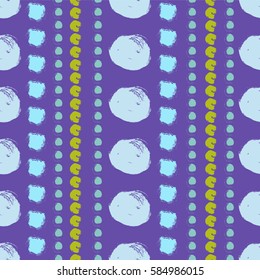 Seamless colorful pattern with circles